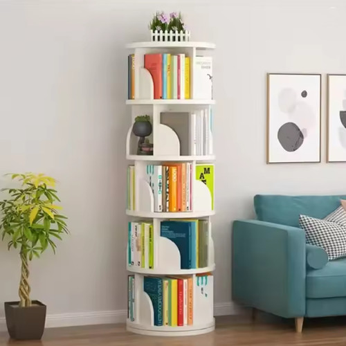 360 drehbarer bücherregal - drehbarer,
