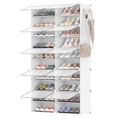 Schuhregal mit fächern - mit,