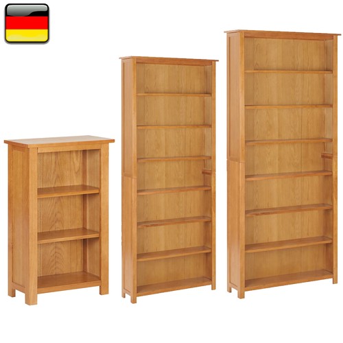 Bücherregal massiv holz - bücherregal, eiche