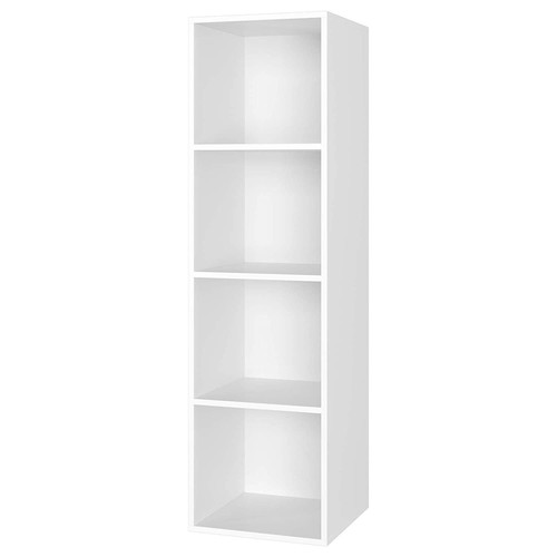 Bücherregal weiß wandregal - bücherregal,